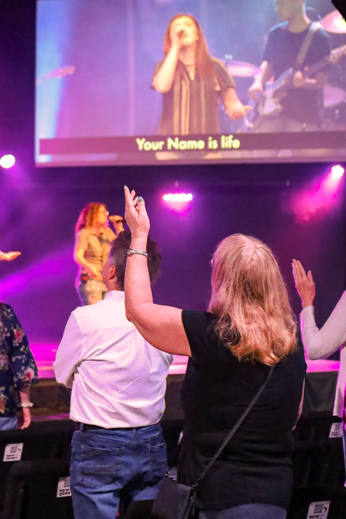 Next Level Church gathered in worship and prayer